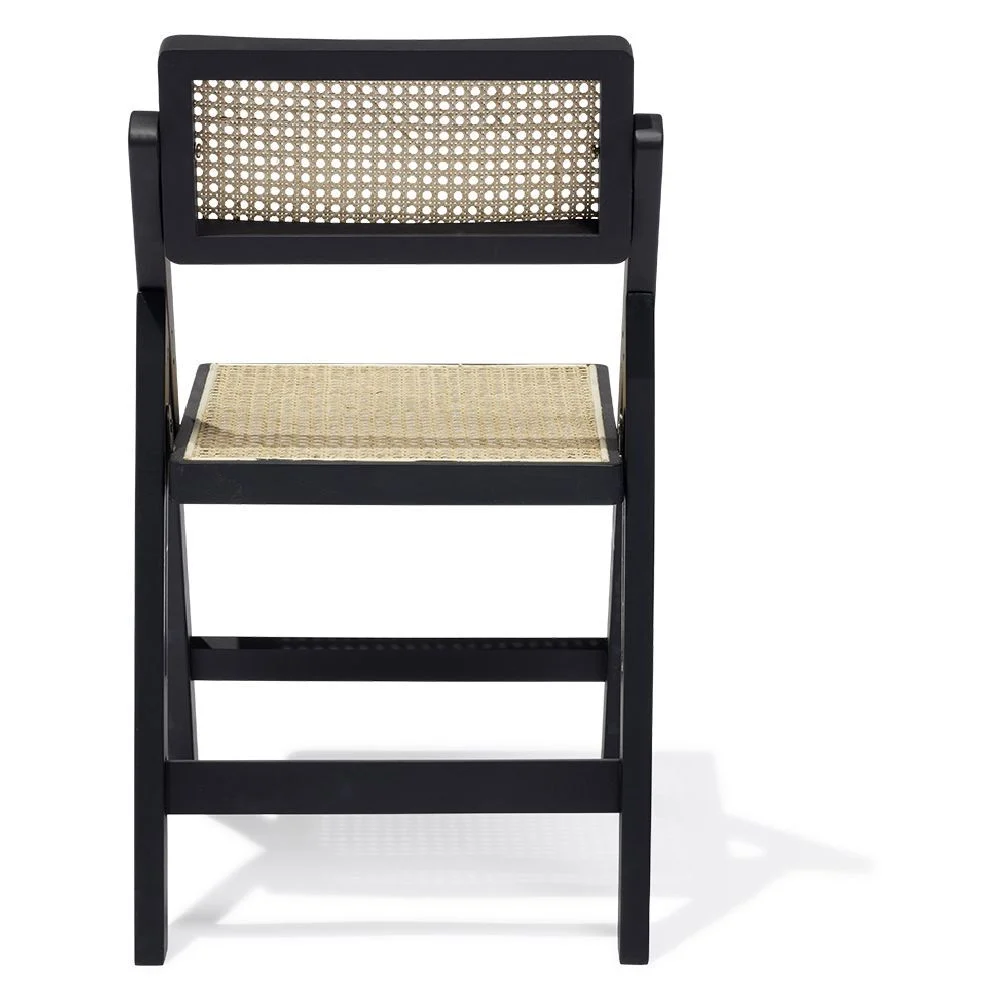 Chaise Mya pliable noir