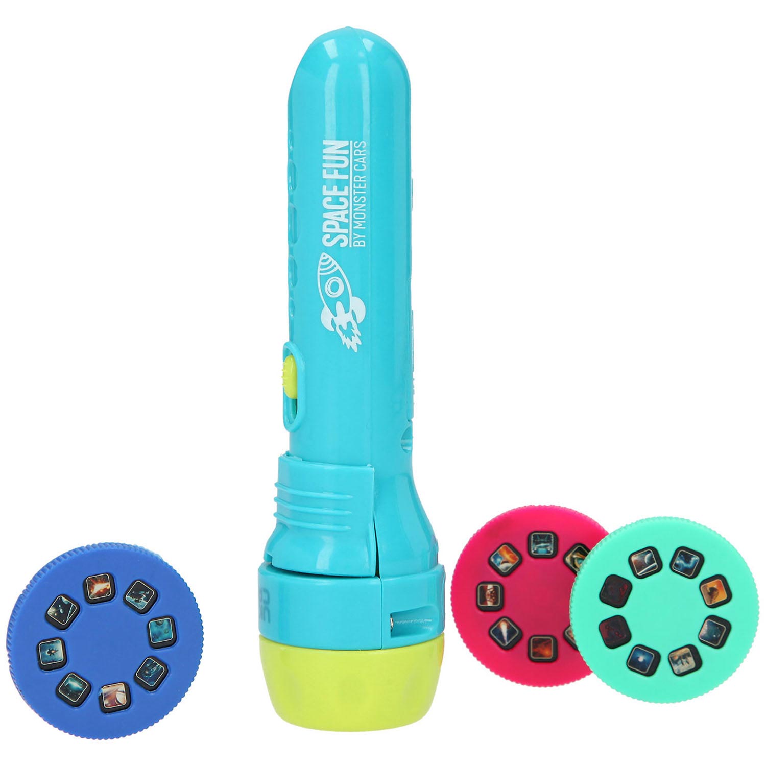 Monster Cars Zaklamp met Plaatjes