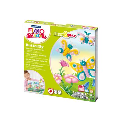 FIMO Kids - Kit de modelage - Motifs Papillon