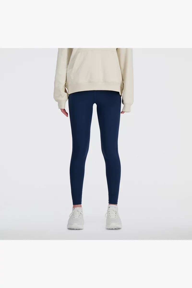 New Balance Athletics Sleek 27 Inch High Rise Damen Tight
