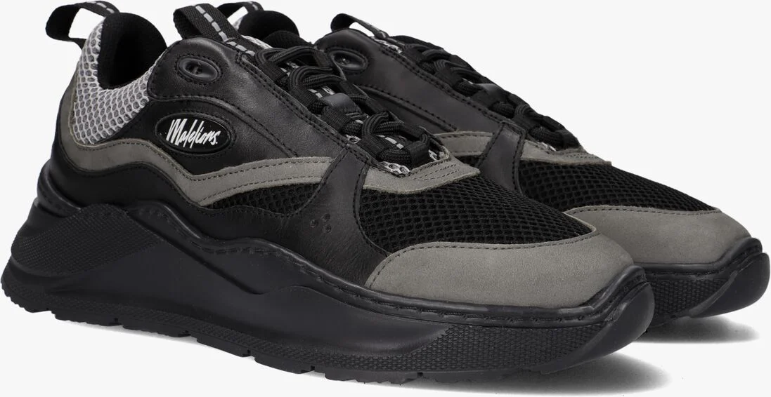 MALELIONS zwarte malelions lage sneakers malelions men mesh runner