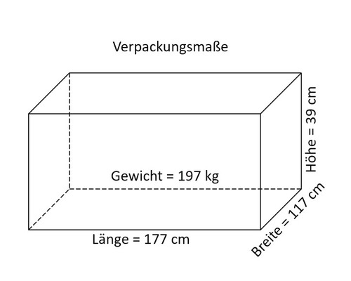 Konsta blokhut tuinhuis met vloer, 201 x 189 cm, natuurlijke afwerking