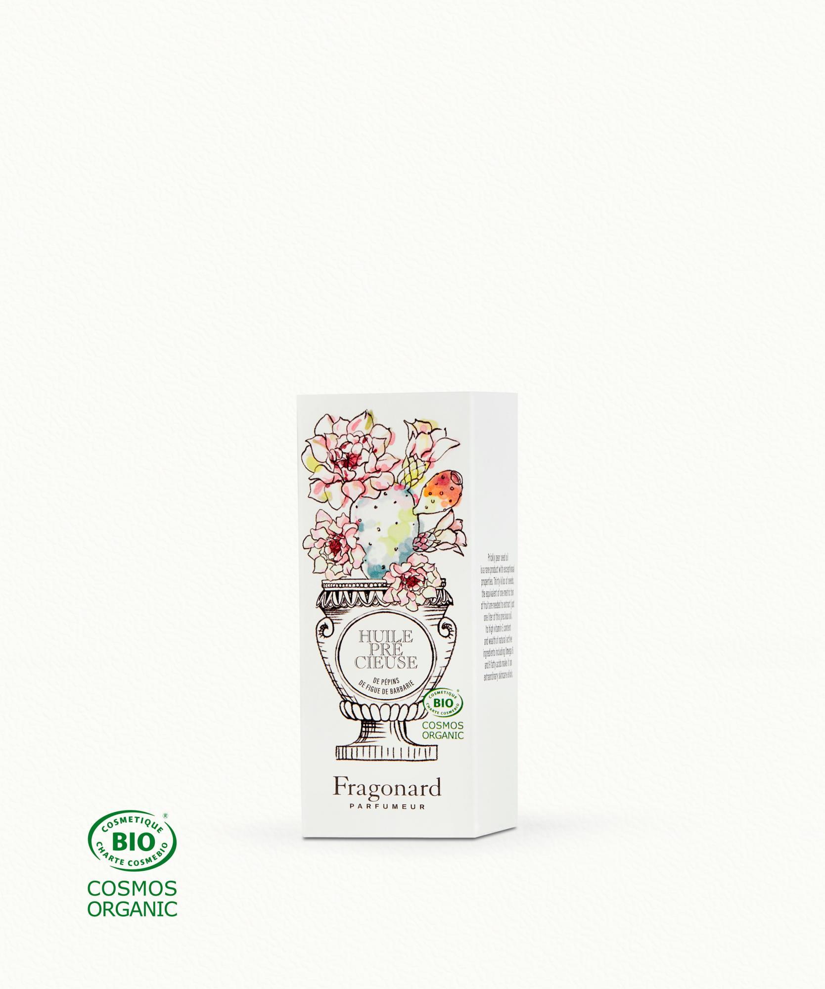 Huile précieuse certifiée BIO  Pépin figue de barbarie - 15 ml