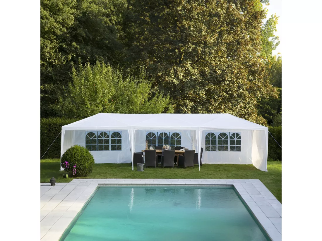 Tente de réception 3 × 9m ALIZÉ - HAPPY GARDEN