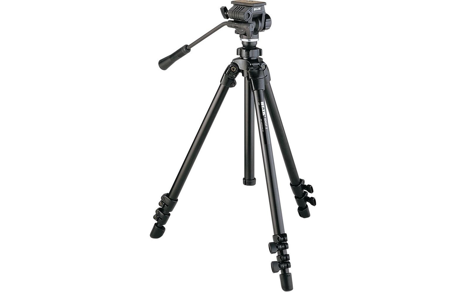 Videostativ Kit 504QF II<br>Videostativ mit speziellem 3-Weg-Video-Schwenkkopf
