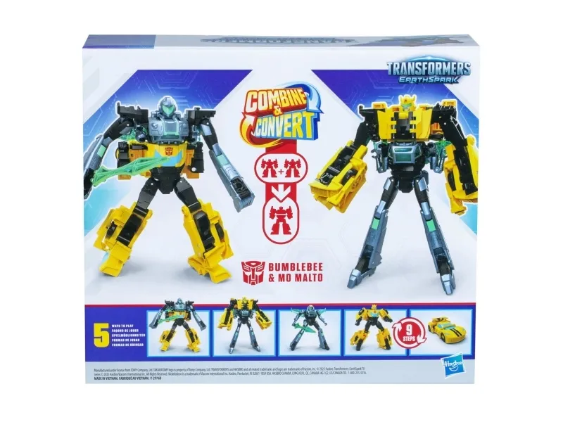 Transformers Earthspark Combiners Figure Set 12 cm