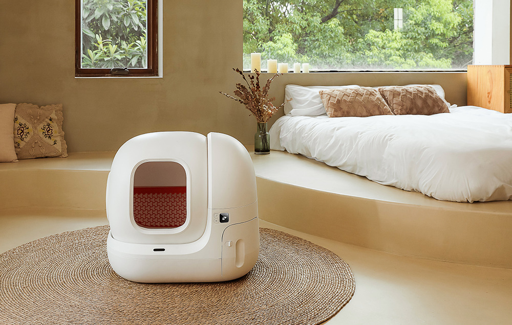 Bac à litière pour chat autonettoyant intelligent petkit pura max
