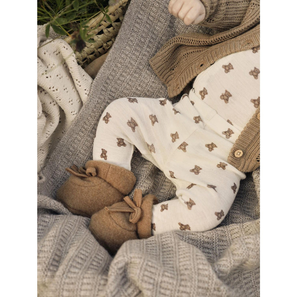 Køb Lil'Atelier Turtledove Melange Nbnnalu Wo/Mo Ls Slim Slå-om Body Lil