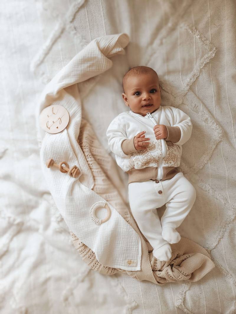 Baby Sweatpants with Feet | Made by Baecco in Europe