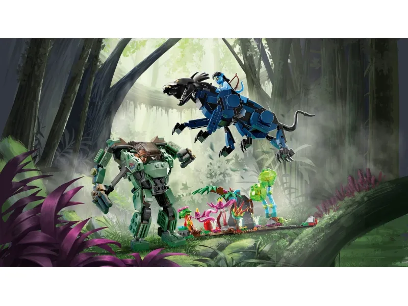 LEGO Avatar 75571 Neytiri & Thanator vs. AMP Suit Quaritch