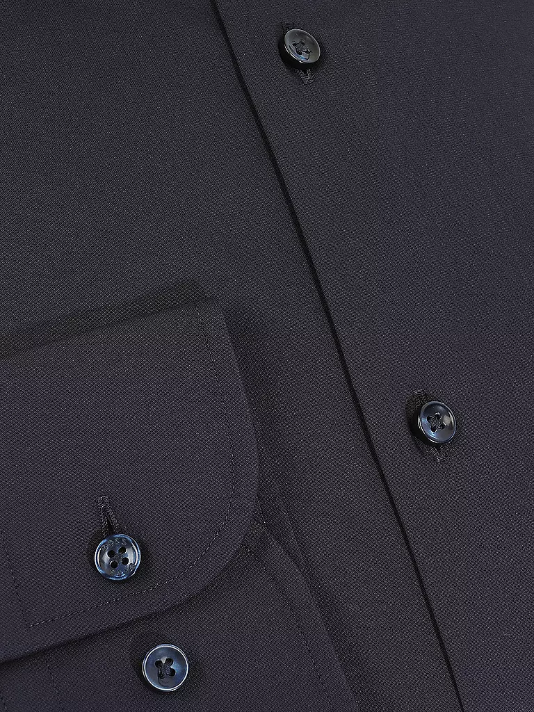 BOSS Hemd Slim Fit Hank blau