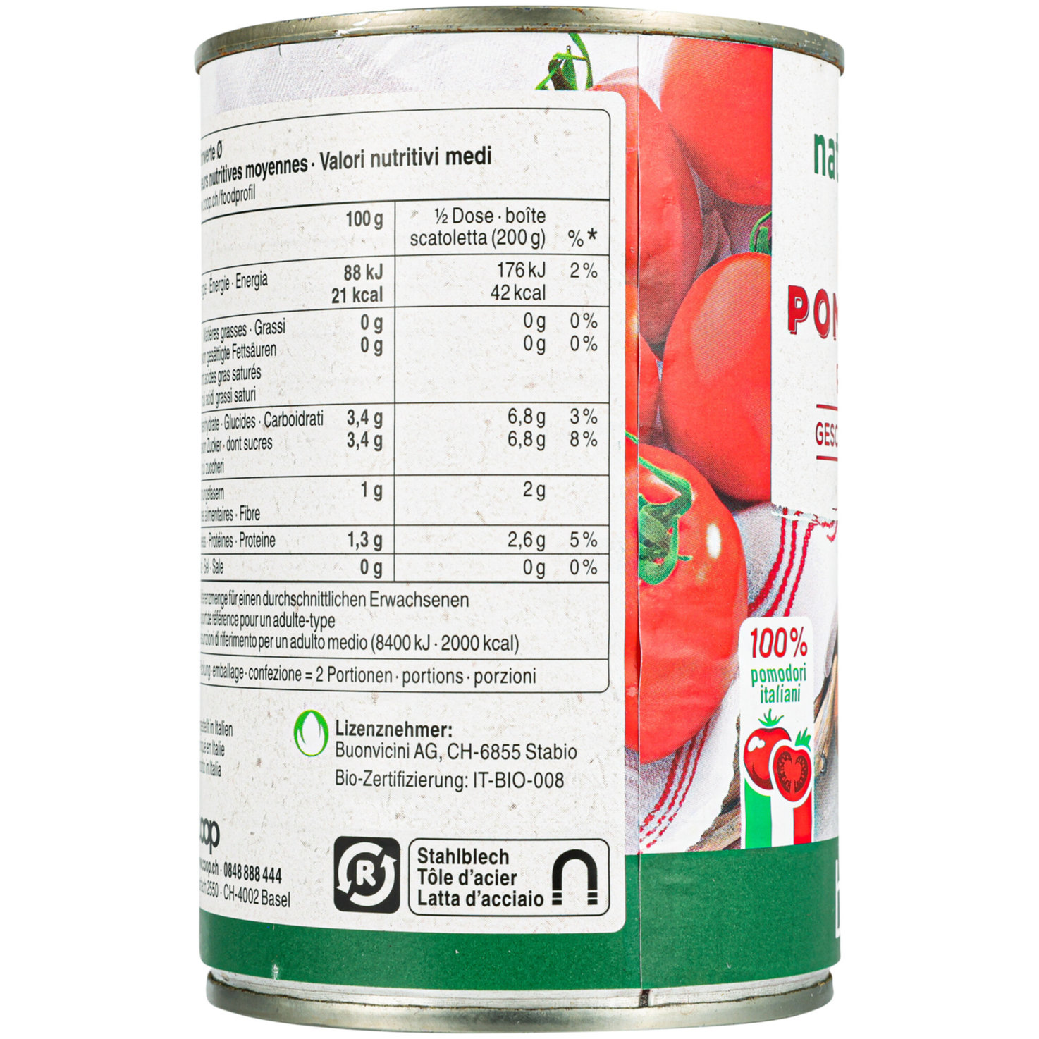 Naturaplan Bio Tomaten geschält