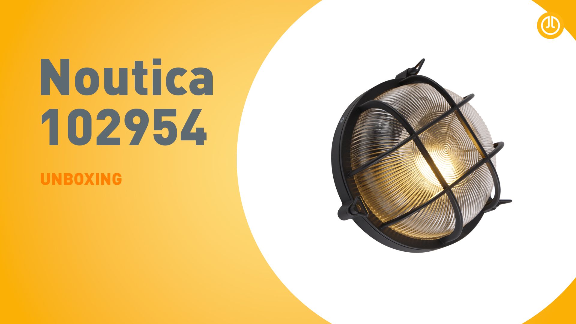 Industriële ronde wandlamp zwart IP44 - Noutica