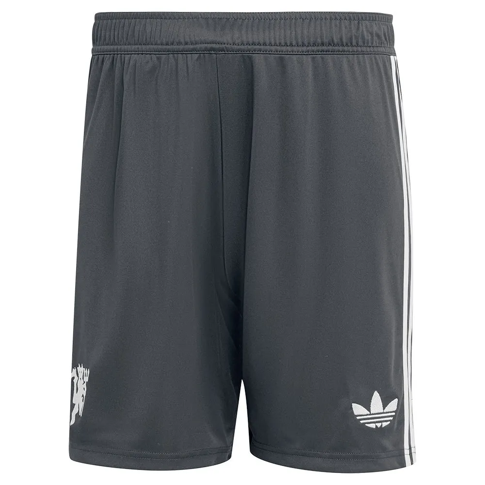 adidas Manchester United 24/25 3 Stripes kurze hose