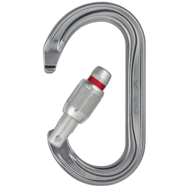 Mousqueton escalade PETZL OK SCREW-LOCK