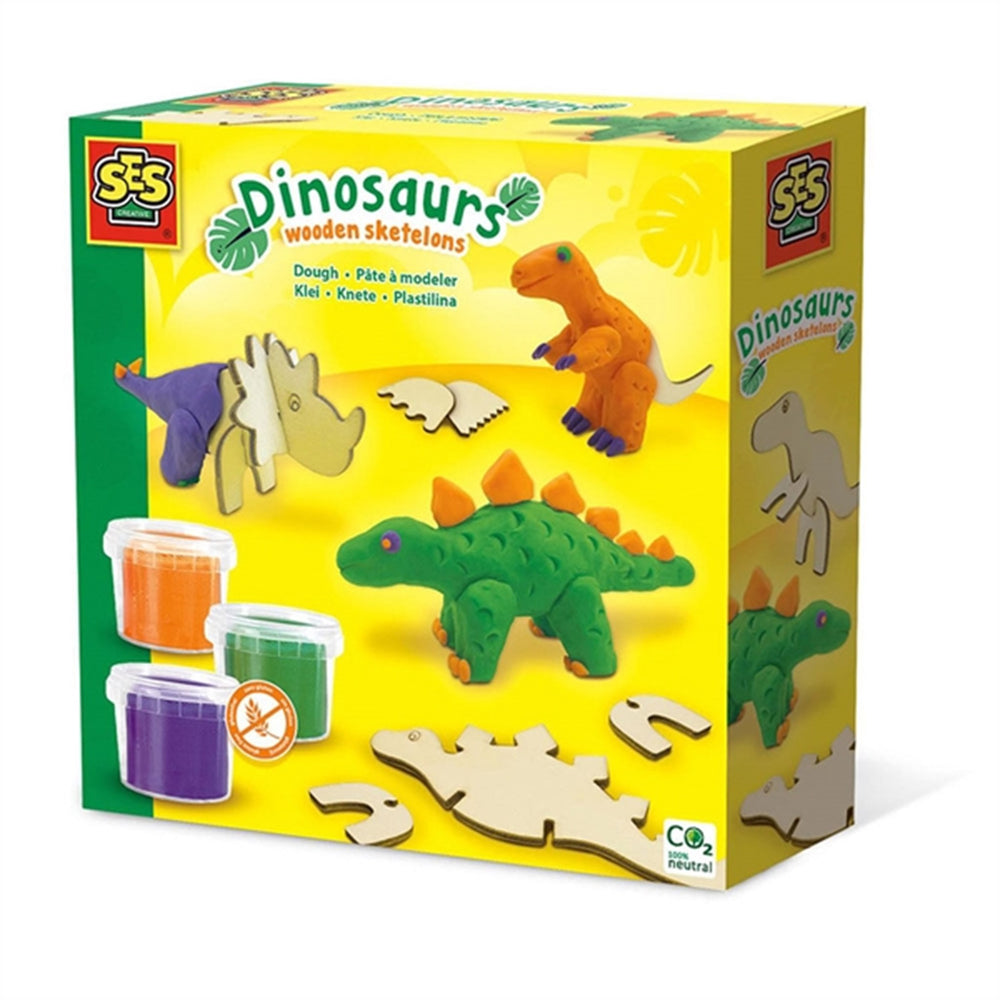 Køb SES Creative Modellervoks Dinosaurer