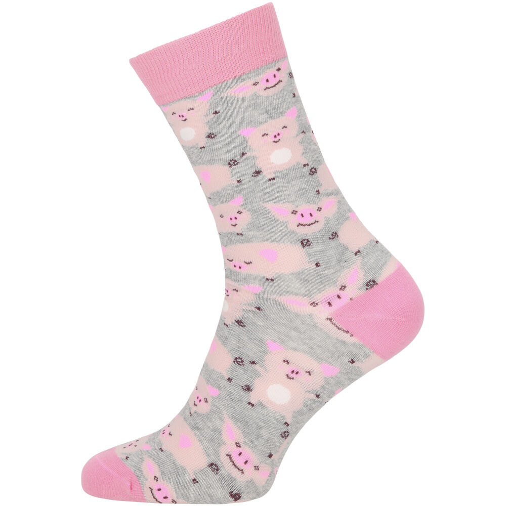 Welkoop Fun Varken - Sokken - Roze - 35-38