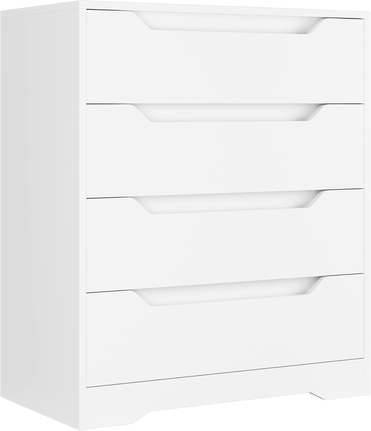 HOCSOK Kommode, Sideboard mit 4 Schubladen, Mehrzweckschrank Großer Stauraum, für Wohnzimmer, Flur, Schlafzimmer, 69x39x82cm