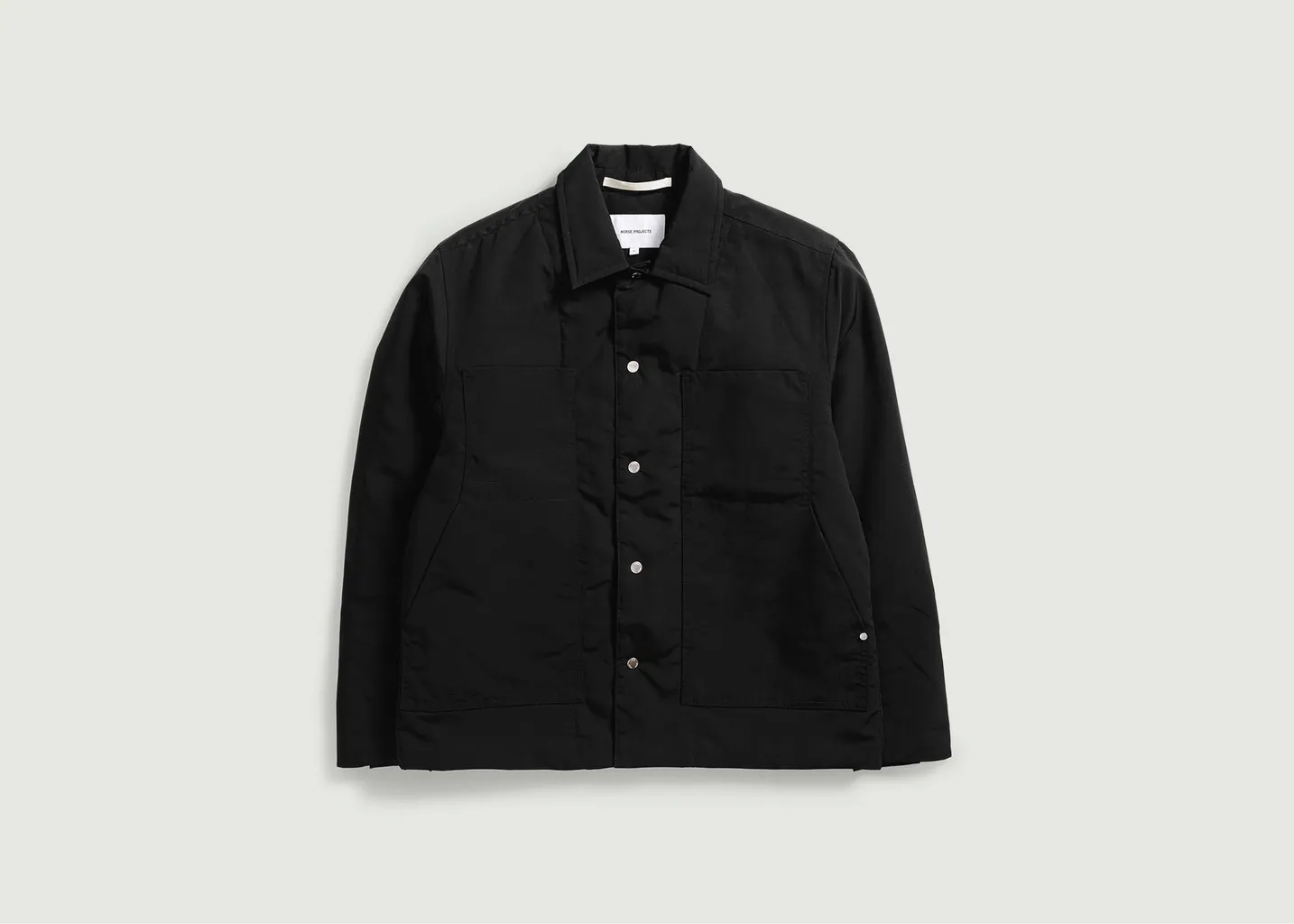 Veste en Nylon Ciré Pelle Norse Projects