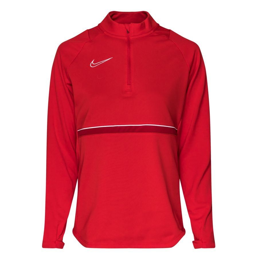 Nike Maillot d'Entraînement Academy 21 Drill Top - Rouge/Blanc Femme