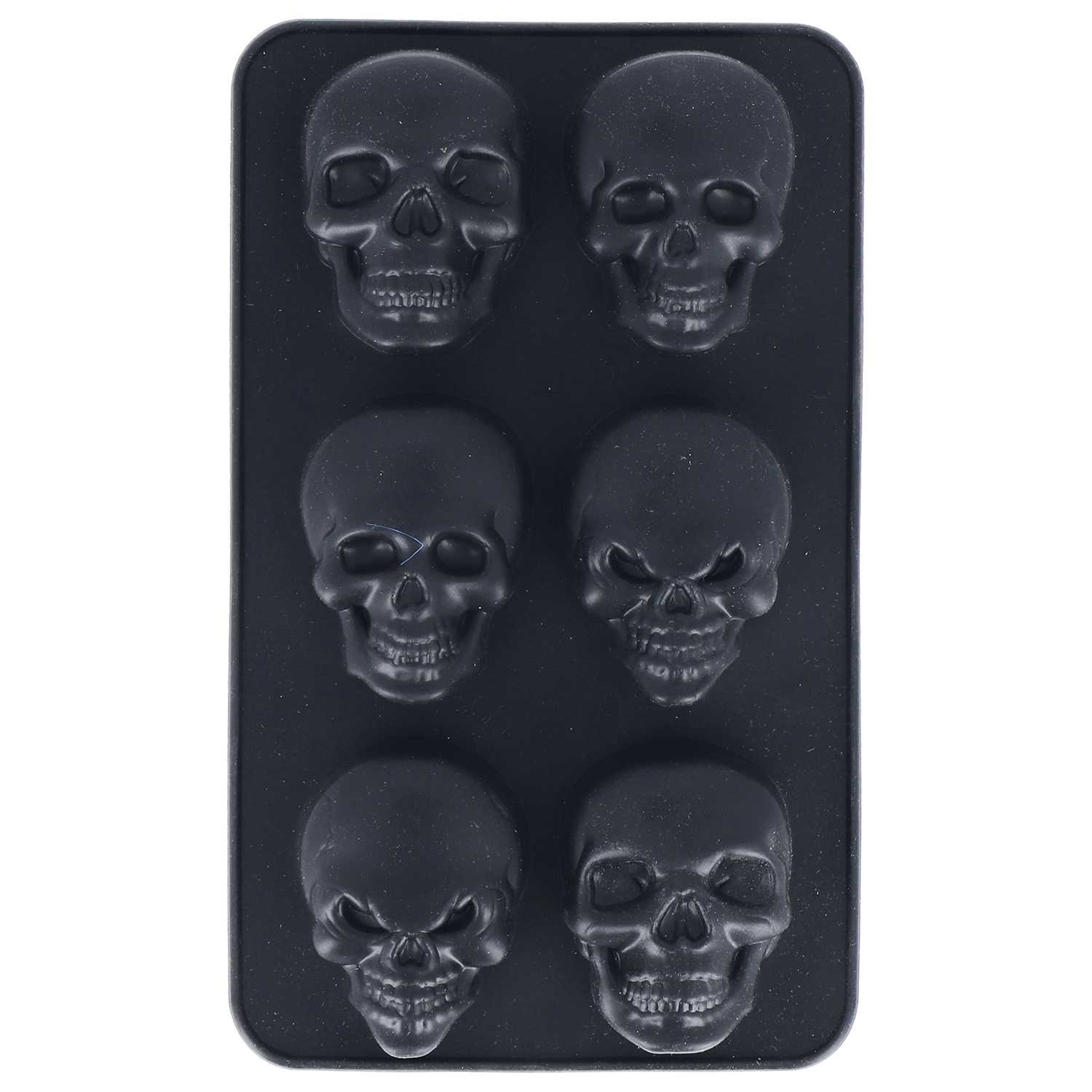 Totenkopf Muffinbackform Silikon