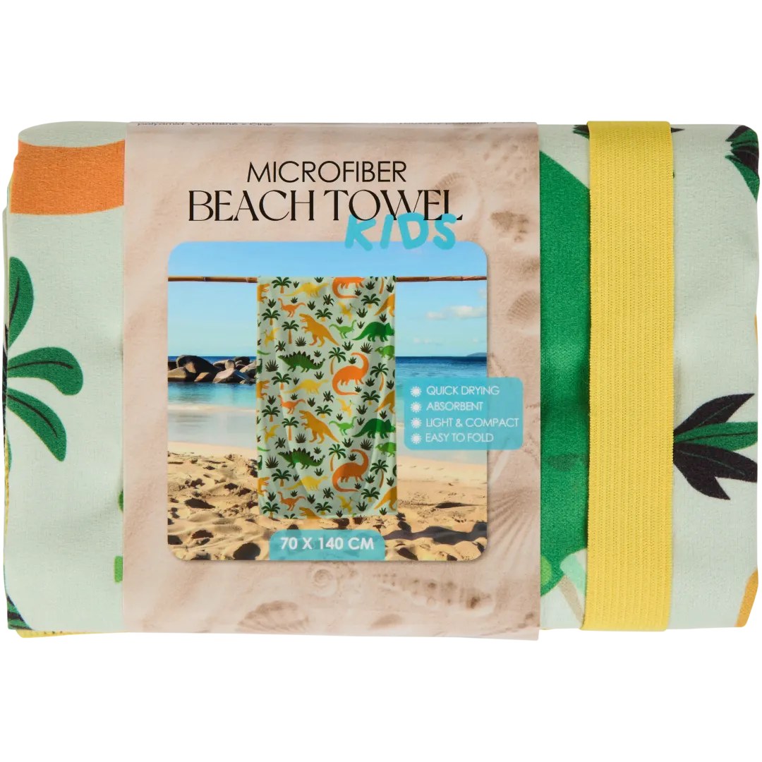 Serviette de plage en microfibre