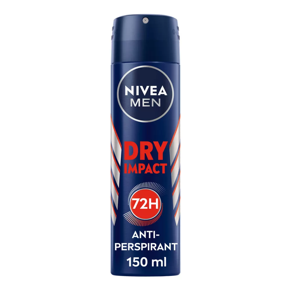 Nivea Men Dry Impact Deospray - 150 ml.