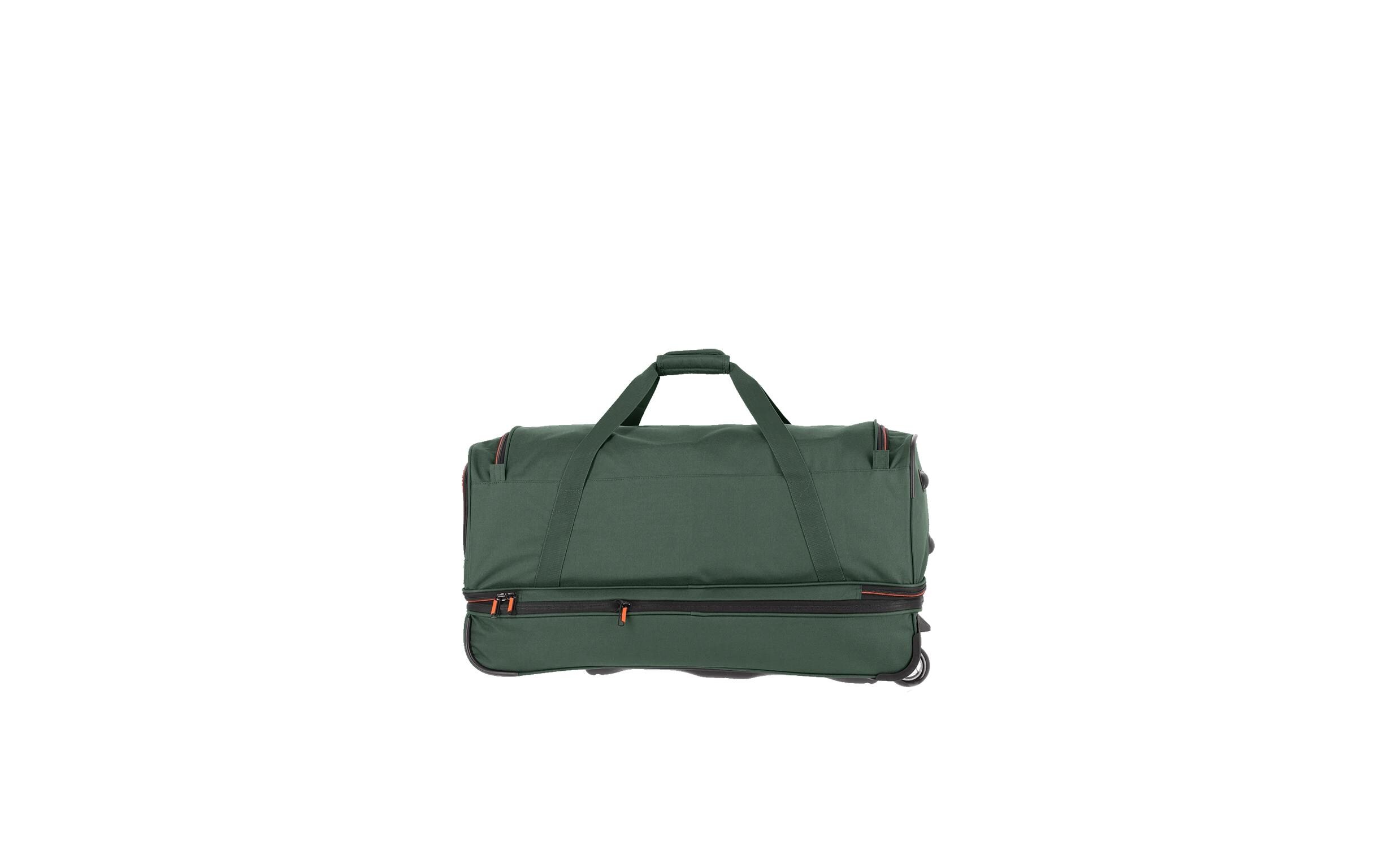 Basics Trolley Reisetasche L erweiterbar, DunkelgrünReisekoffer