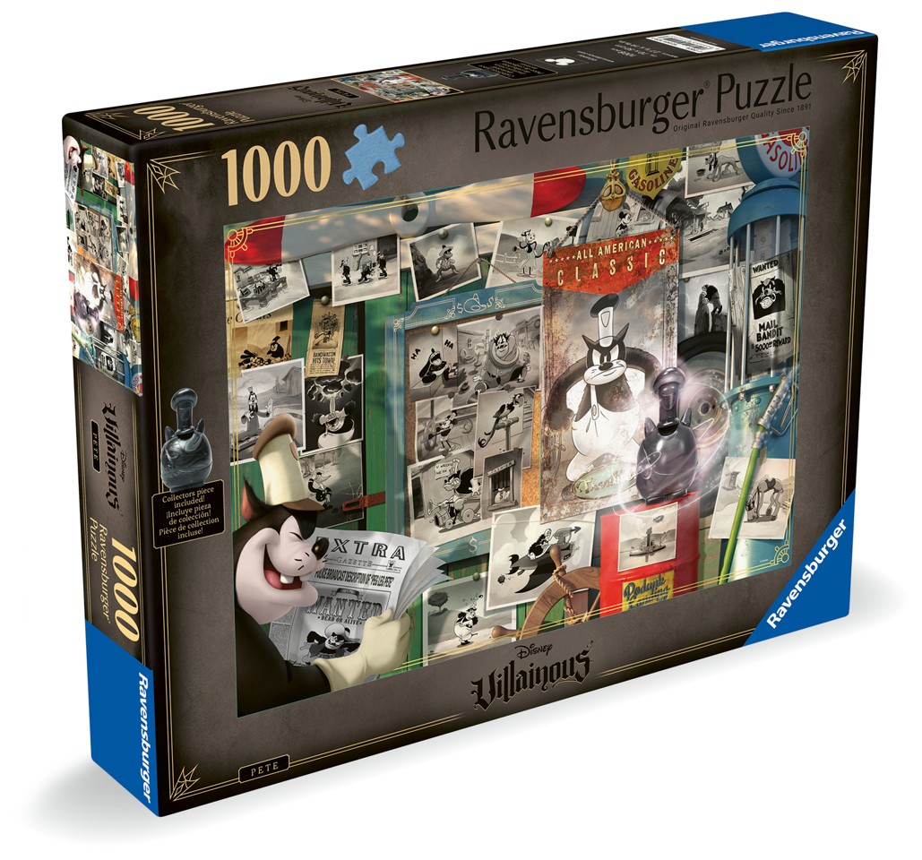 Ravensburger - Puslespil Villainous Pete 1000 brikker
