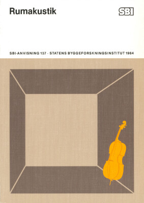 Sbi-Anvisning 137 - Rumakustik - Jørgen Petersen - Bog
