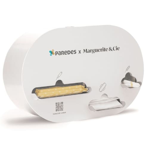 Distributeur Capsule de protections périodiques Paredes x Marguerite et Cie