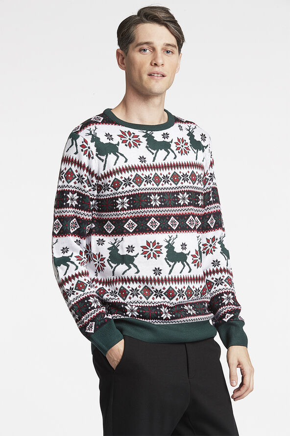 Lindbergh Christmas knit White