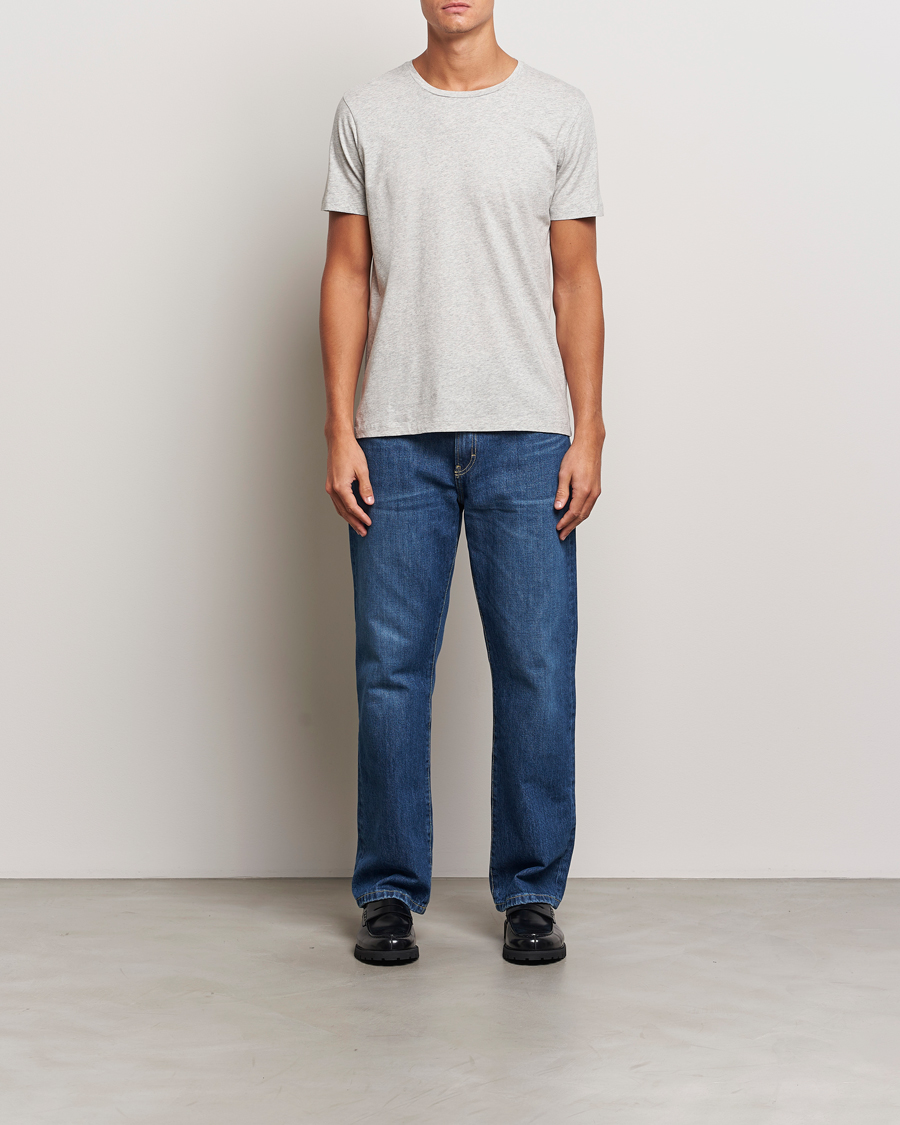 A Day's March Lightweight T-Shirt Grey Melange