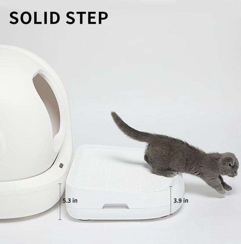 PetKit - P9219 - Kattenbakvanger - Wit - Antislip