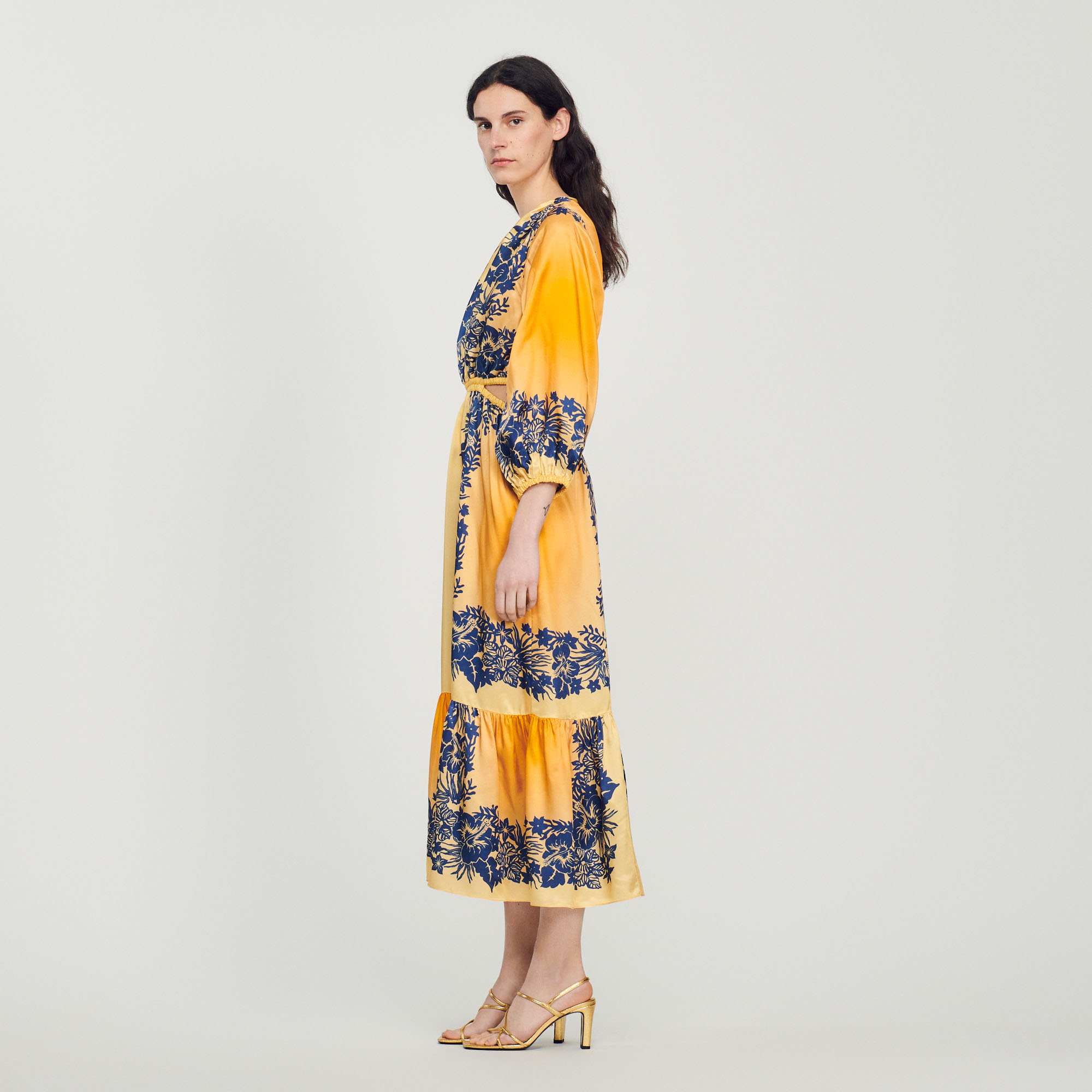 Robe longue imprimee Hawaœ
