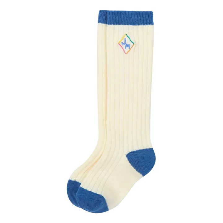 Jelly Mallow Lot 2 Chaussettes Hautes | Ecru
