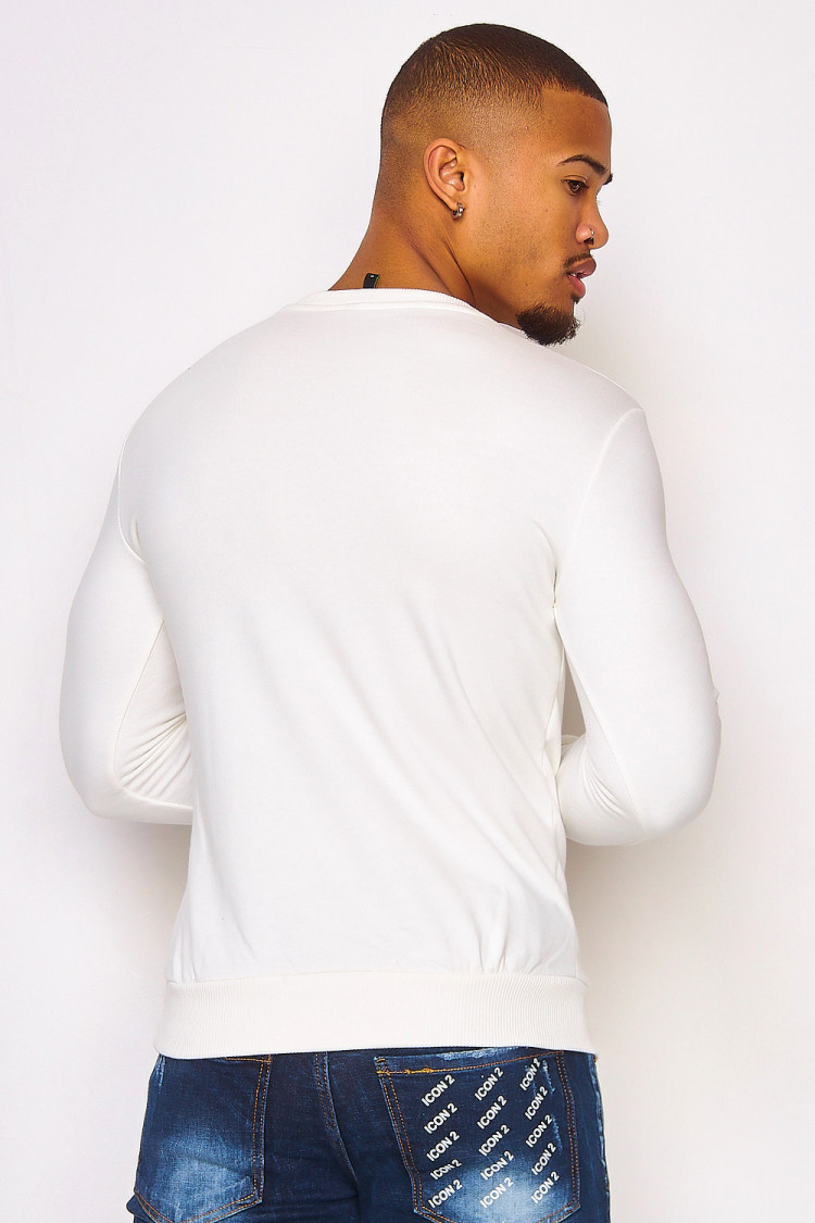 Sweat blanc Los Angeles, Tokyo ...