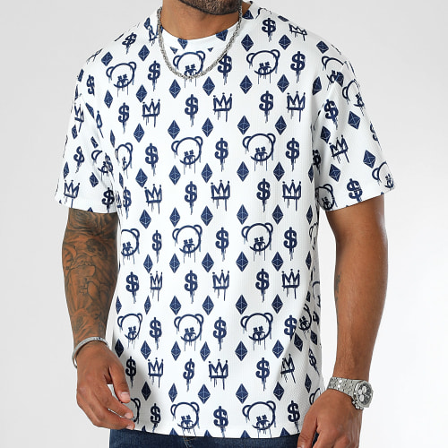 Tee Shirt Oversize Large Lifestyle Maison De Couture 0054 Blanc