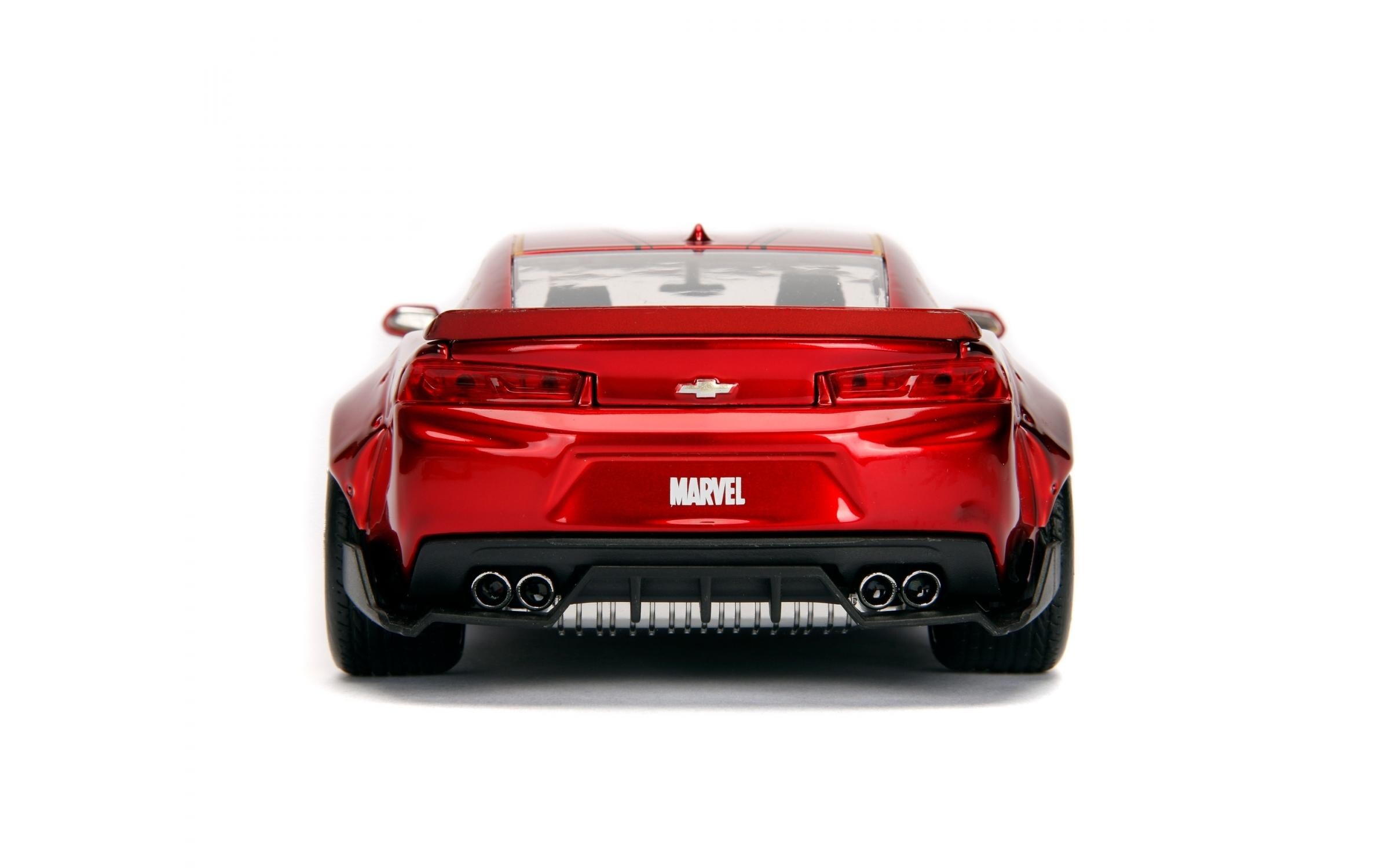 Sportwagen Marvel 2016 Chevy Camaro SS 1:24Ironman - 2016 Chevy Camaro SS Sammlermodell im Massstab 1:24