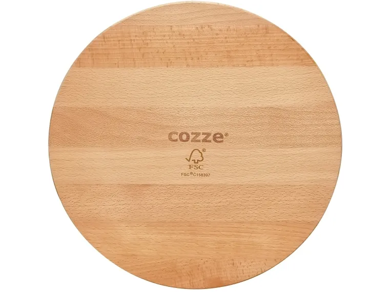 Cozze® pizzabræt Ø350x12 mm bøgetræ