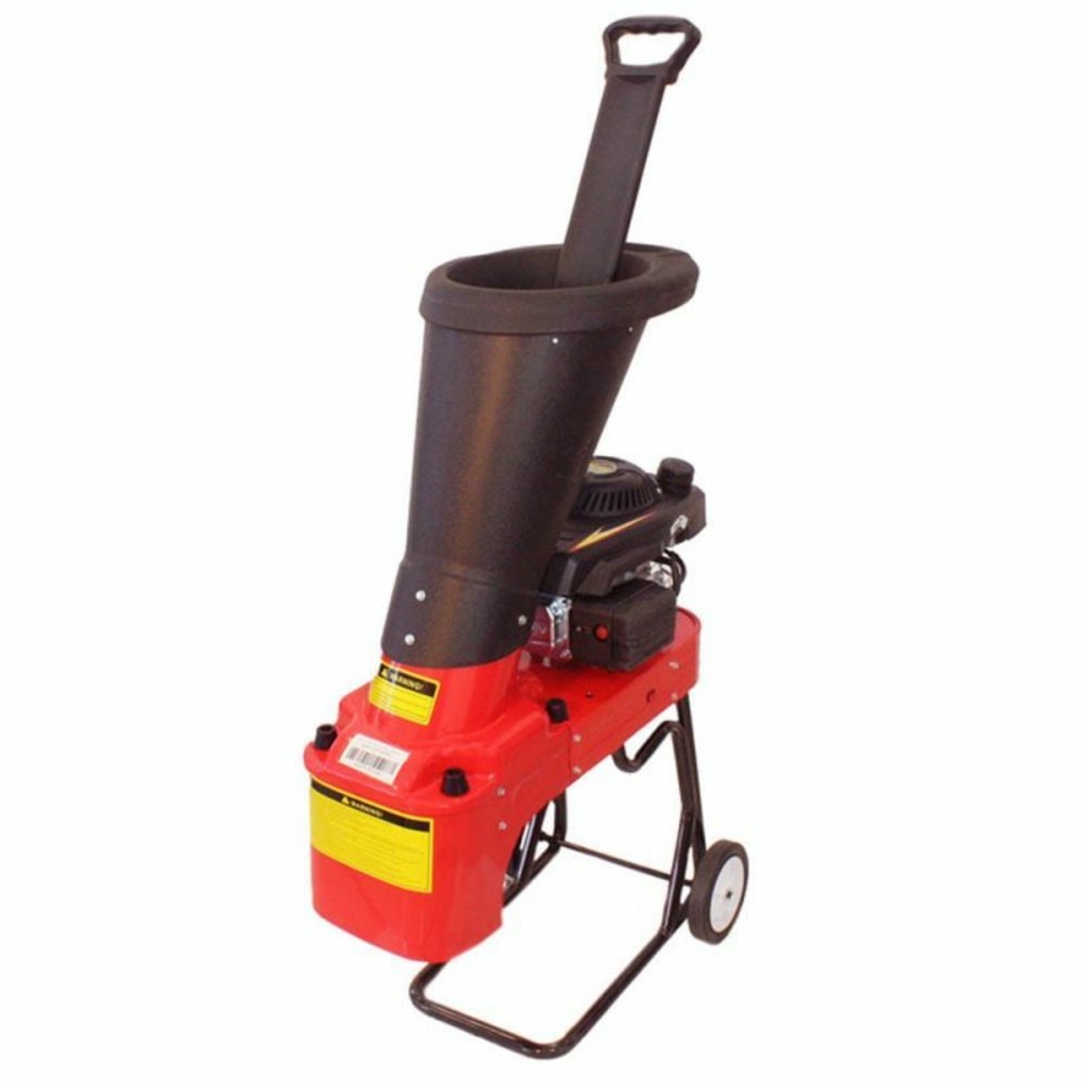 Broyeur de végétaux branches coupe 50mm moteur thermique 159cc fermier gf-1015