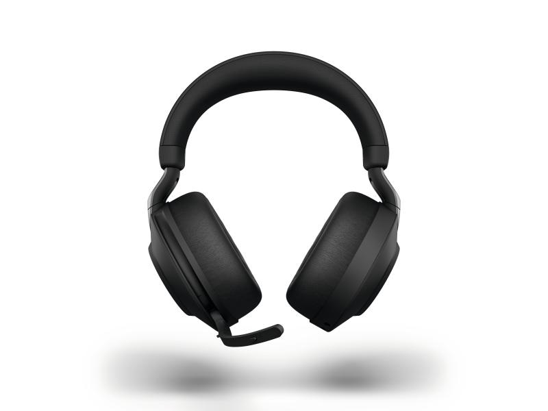 Jabra Headset Evolve2 85 Duo UC Schwarz, USB-C, inkl. Lades Jabra Blueooth Headset mit Active Noise Cancelling