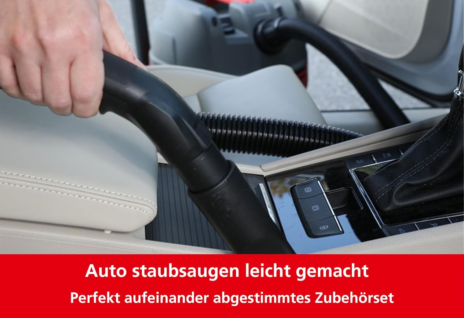Starmix eCraft L-1422 HKR - Nass-/Trockensauger Staubklasse L, 1400 W, 22 L - Allessauger mit hoher Saugleistung, kompakt, leicht & intuitiv, 8,9 m Aktionsradius für Büro, Auto, Garage