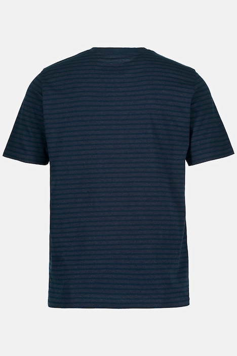 Schlafanzug, Zweiteiler, T-Shirt mit Ringeln, lange Hose