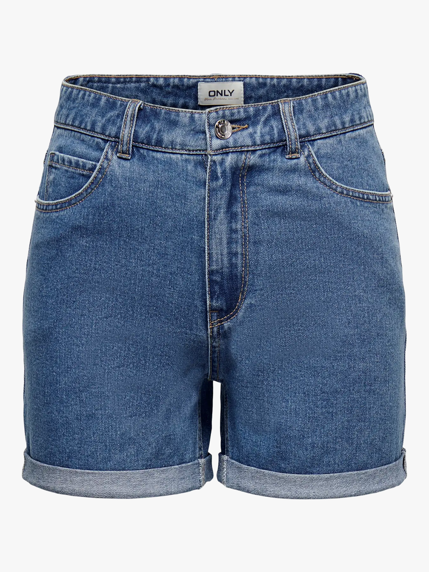Vega High Waist Mom Denim Shorts