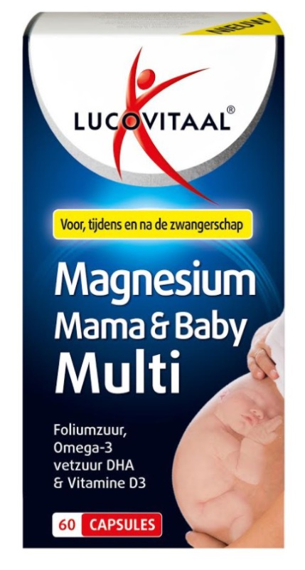 Lucovitaal Magnesium Mama & Baby Multi 60 capsules
