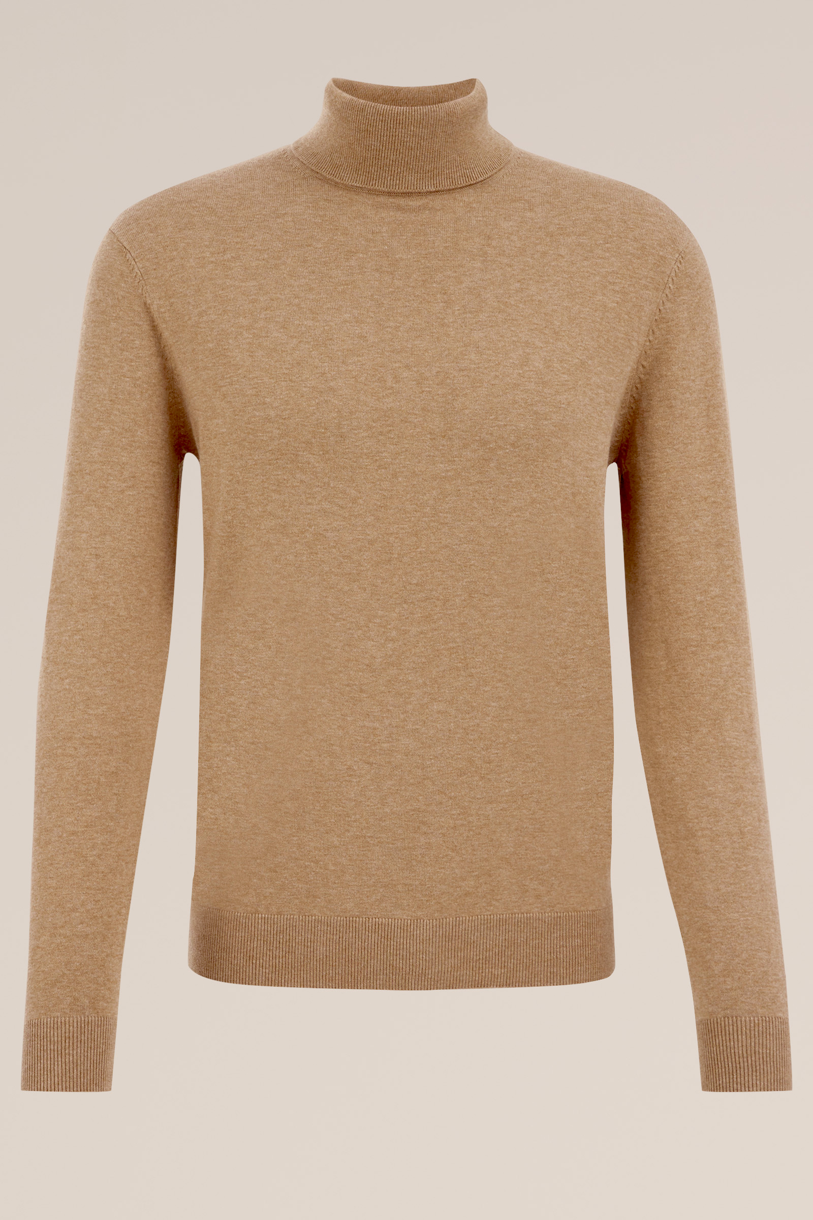 fijngebreide coltrui Fundamentals Beige