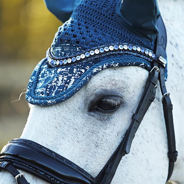 Oornetje HORSEGEAR HGVelvet Dapple Darkturquoise