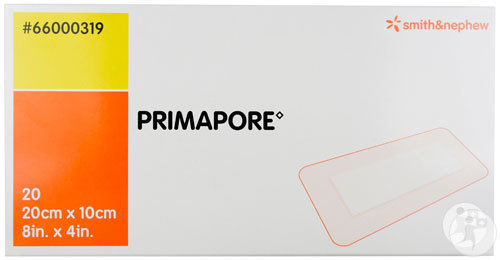 Smith&Nephew Primapore Pansements Adhésifs 20x10cm Pièces 20 (66000319)