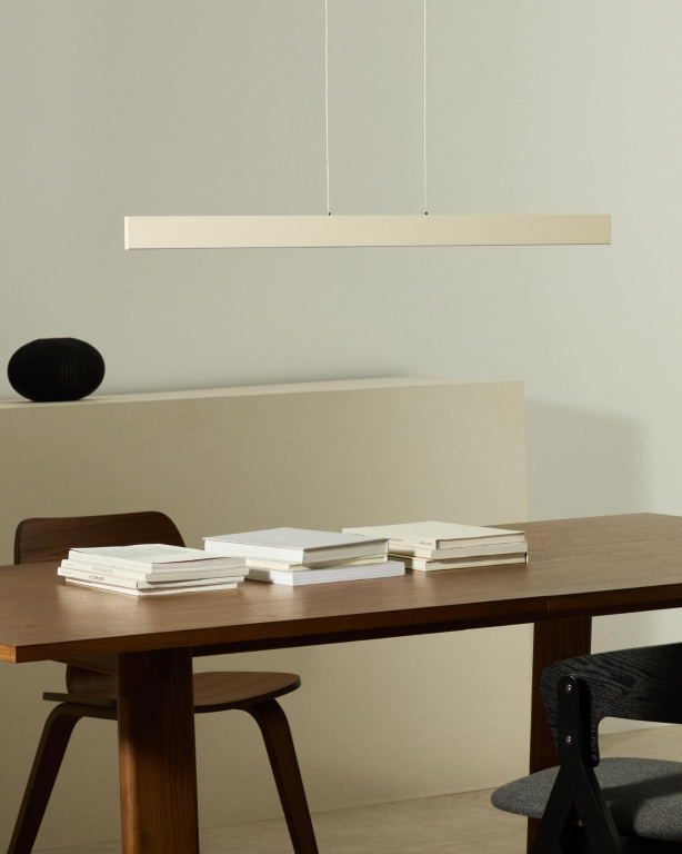 Kave Home Arlen uitschuifbare tafel 200/250x95 walnoot